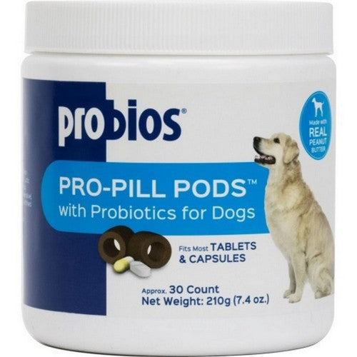 Probios Pro-Pill Pods W/Probiotics For Large Dogs 30 Count,PEANUT BUTTER by Pets Prefer