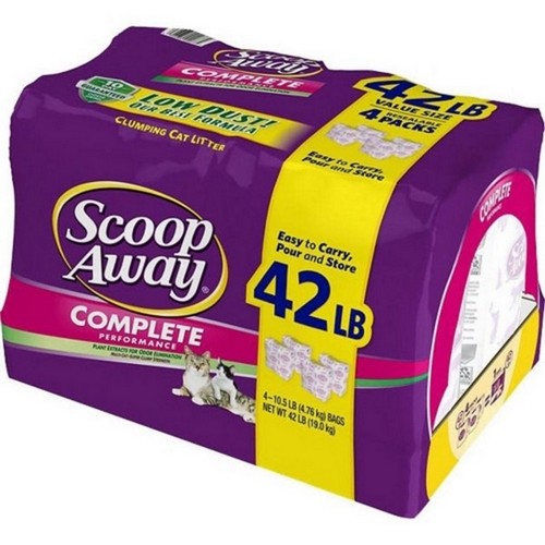 Scoop Away, Scoop Away Complete Performance Multi-Cat Litter, 42 Lbs,Scented