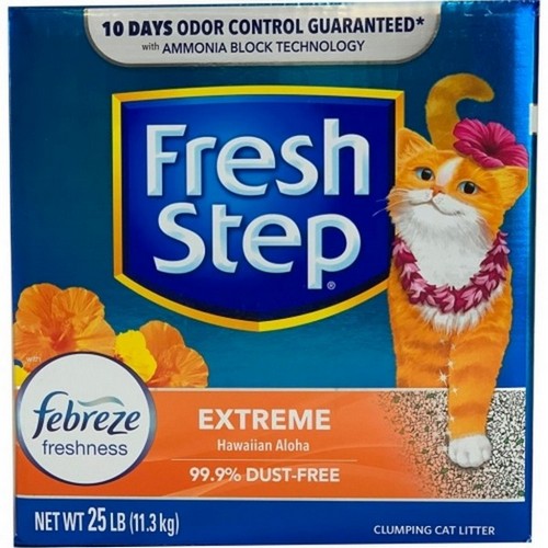 Scoop Away, Fresh Step Scented Clumping Litter, 25 Lbs,Hawaiian Aloha