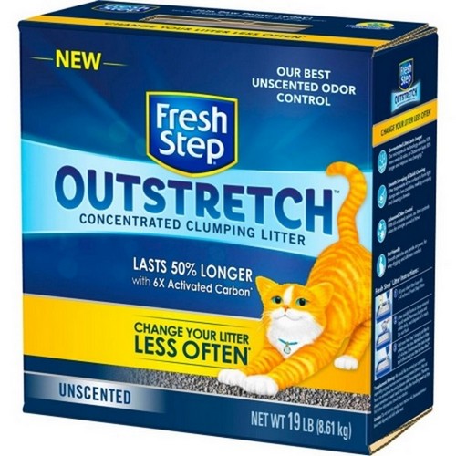 Fresh Step Outstretch Clumping Litter 19 Lbs by Scoop Away