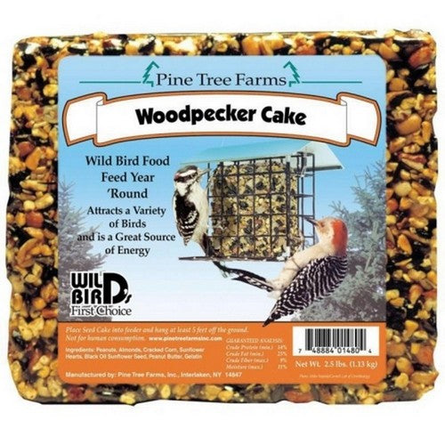 Pine Tree Farms, Pine Tree Farms Seed Cake, 2.5 Lbs,Woodpecker