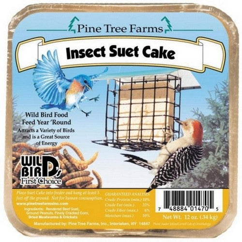 Pine Tree Farms, Pine Tree Farms Suet Cake, 12 Oz, Insect