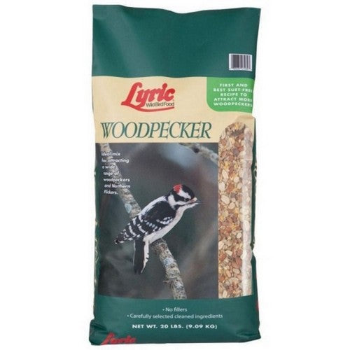 Lyric Woodpecker No Waste Wild Bird Mix 20 Lbs by Lyric