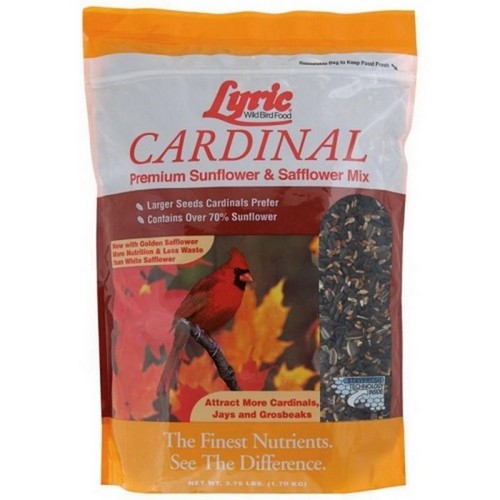 Lyric, Lyric Cardinal Sunflower & Safflower Mix, 3.75 Lbs (Case Of 8)