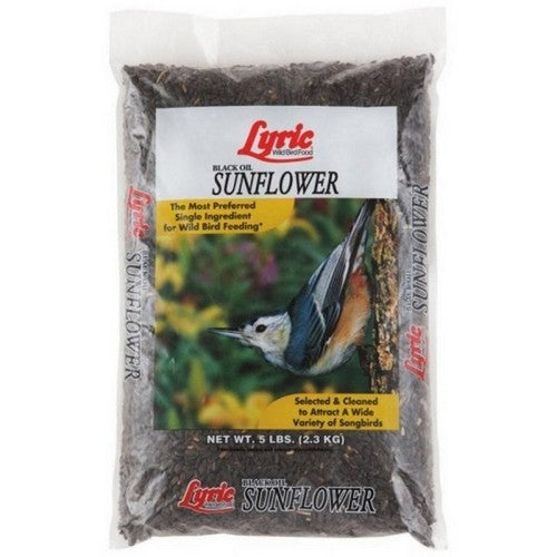 Lyric, Lyric Black Oil Sunflower, 5 Lbs (Case Of 8)