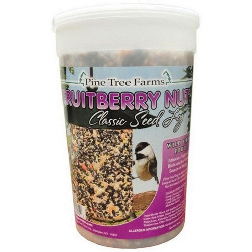 Pine Tree Farms, Pine Tree Farms Classic Seed Log, 28 Oz, Fruitberry Nut