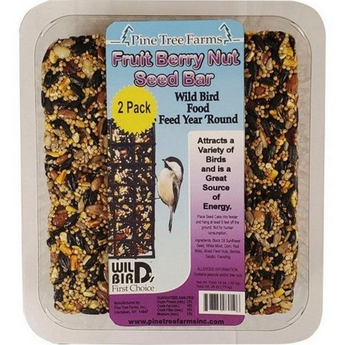 Pine Tree Farms, Pine Tree Farms Seed Bar, 14 Oz / 2 Pack, Fruitberry Nut