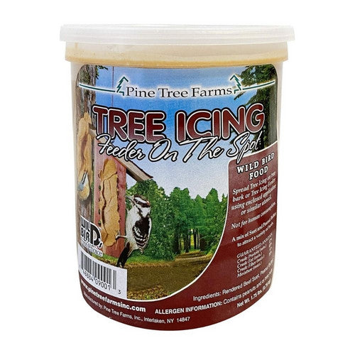 Pine Tree Farms, Pine Tree Farms Tree Icing Suet Spread, 1.75 Lbs,Peanut Butter