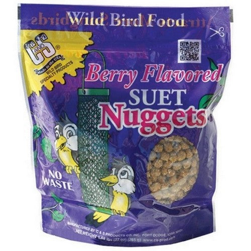 C&S Suet Nuggets 27 Oz, Berry by C&S