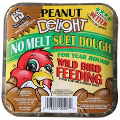 C&S Delight No Melt Suet Dough 11.75 Oz, Peanut by C&S