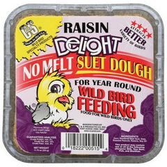 C&S Delight No Melt Suet Dough 11.75 Oz, Raisin by C&S