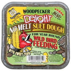 C&S Delight No Melt Suet Dough 11.75 Oz, Woodpecker by C&S