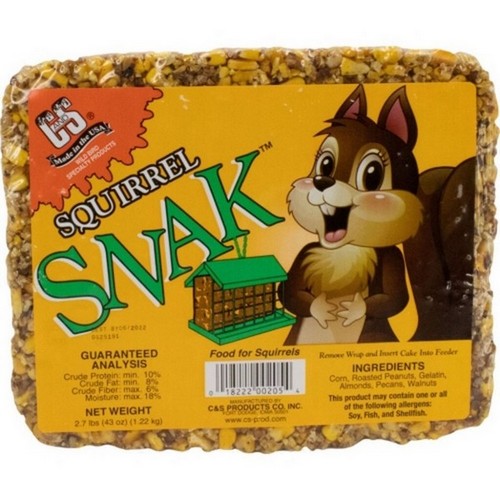 C&S Squirrel Snak 2.7 Lbs by C&S