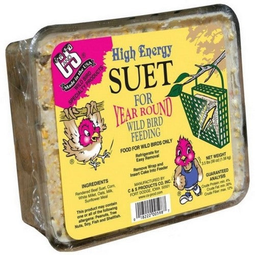 C&S Treat Suet 3.5 Lbs,High Energy by C&S