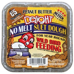 C&S Delight No Melt Suet Dough 11.75 Oz, Peanut Butter by C&S