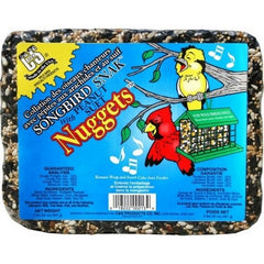 C&S Songbird Snak W/Suet Nuggets 2 Lbs,Peanut by C&S