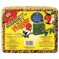 C&S Woodpecker Snak W/Suet Nuggets 2.4 Lbs,Peanut by C&S