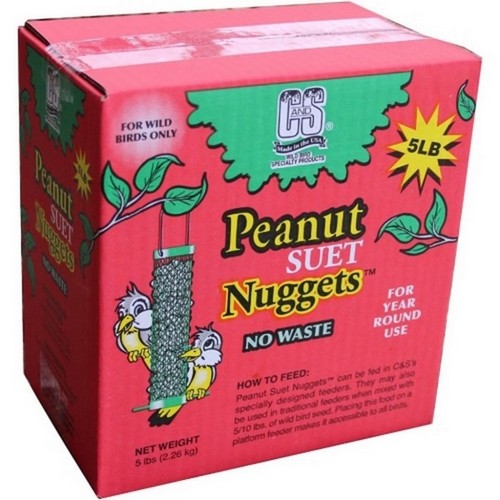 C&S Suet Nuggets 5 Lbs,Peanut by C&S