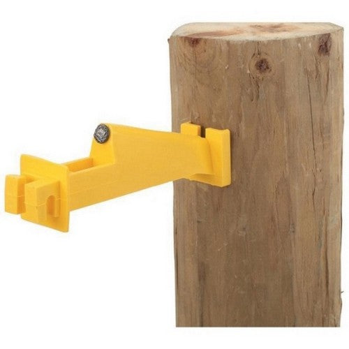 Dare, Snug Wood Post Insulator Extender, 15 Pack,Yellow
