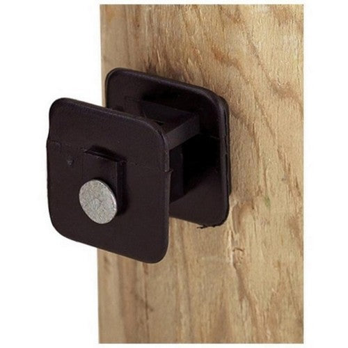 Dare Black Widow Insulator For Wood Post 25 Pack,Black by Dare