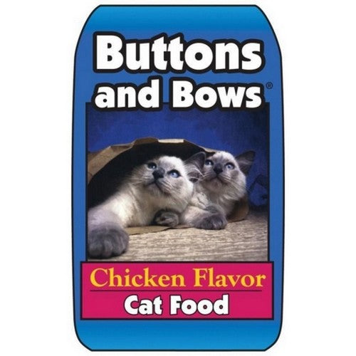 Buttons And Bows, Buttons And Bows Cat Food, 40 Lbs,Chicken