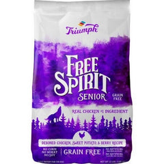 Free Spirit Grain Free Senior Food 13 Lbs,Chicken/Sweet P by Buttons And Bows