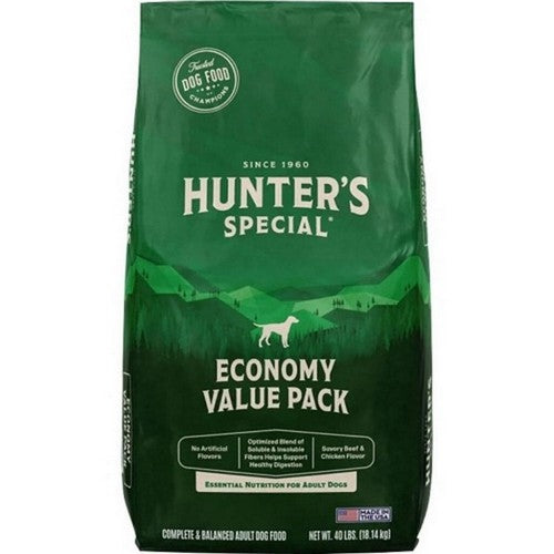 Buttons And Bows, Hunter'S Special Farm & Ranch Mini Chunks & Bones, 40 Lbs