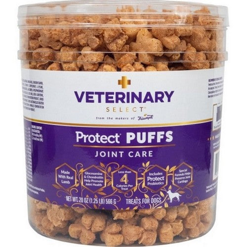 Buttons And Bows, Veterinary Select Puffs Joint Care Dog Treats, 20 Oz