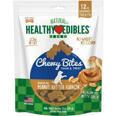 Healthy Edibles Chewy Bites 12 Oz, Peanut Butter by C&S