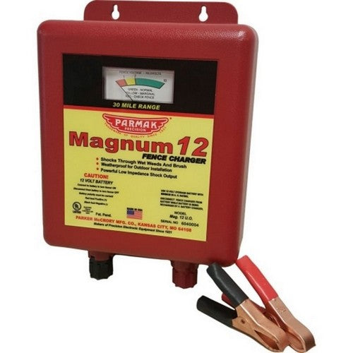 Parmak, Parmak Magnum 12 Volt Fence Charger, 30 MILE-12 VOLT
