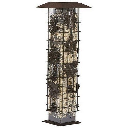 Perky-Pet, Squirrel-Be-Gone Wild Bird Feeder, 2 LB CAP,Brown