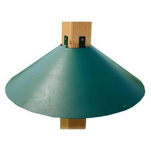 Audubon, Wrap Around 4 X 4 Post Mount Baffle, 22 Inches, Green