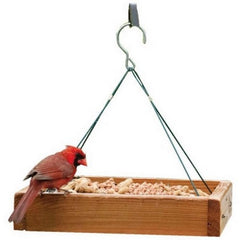 3-In-1 Cedar Platform Feeder 13 X 13 X 2.5 Inches, Tan by Audubon