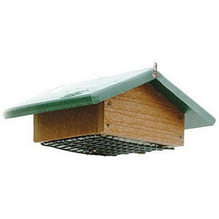 Going Green Upside Down Suet Feeder 2 Cake /  CAP,Tan/Green by Audubon