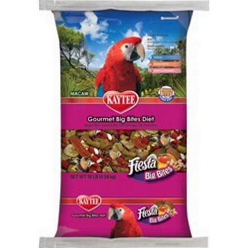 Fiesta Big Bites Diet For Macaws 10 Lbs by C&S