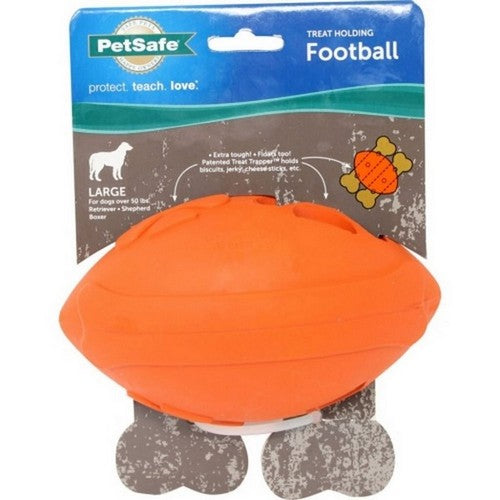 Sportsment Treat Holding Football Large,Orange by Sportdog