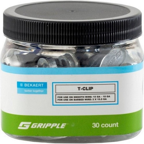 Gripple, Gripple T-Clip, 30 Count