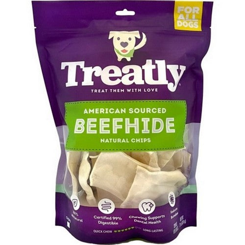 Treatly, Treatly American Beefhide Chips, 22 Oz, Natural