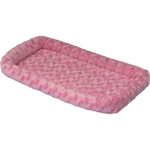 Midwest Homes, Quiet Time Fashion Pet Bed, 24 X 18 Inches, Pink