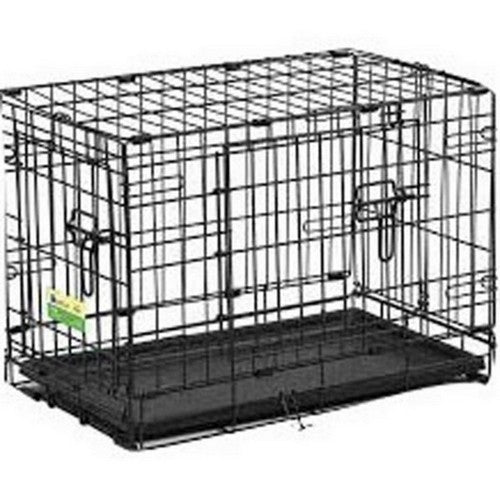 Midwest Homes, Contour Double Door Dog Crate, 42 X 28 X 30 Inches,Black