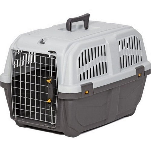 Midwest Homes, Skudo Travel Carrier, 24 Inches,Gray