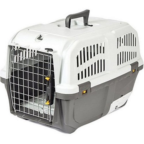 Midwest Homes, Skudo Travel Cat Carrier, 24 Inches,Gray