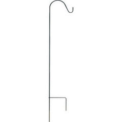 Single Shepherd Hook 84 Inches, Black by Audubon