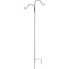 Double Offset Shepherd Hook 84 Inches, Black by Audubon