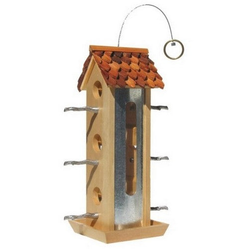 Perky-Pet, Tin Jay Wood Feeder, 2 Lbs CAP