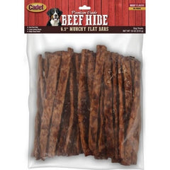 Cadet Gourmet Munchy Rawhide Strips 6.5 IN-50 Pack by C&S