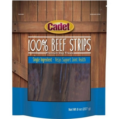 Cadet Butcher Treats Beef Strips 8 Oz by C&S