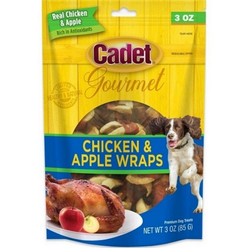 Cadet Gourmet Wraps 3 Oz, Chicken/Apple by C&S