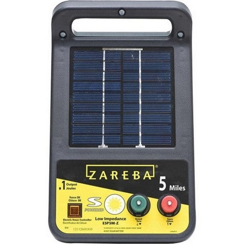 Perky-Pet, Zareba Solar Low Impedance Charger, 5 MILE,Black