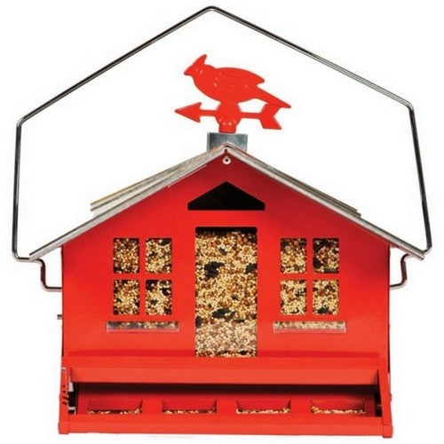Perky-Pet, Squirrel-Be-Gone Ii Wild Bird Feeder, 8 LB CAP,Red